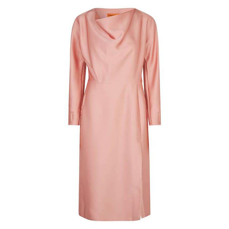 Stine Goya Long Sleeve Midi Dress image number 2